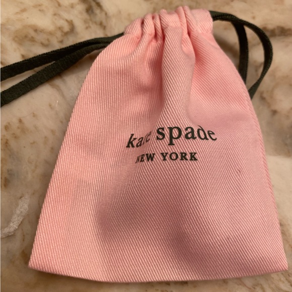 Kate Spade All Wrapped Up Golden Bow Earrings - Picture 2 of 4